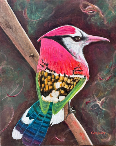 Charlette - My First Oil Painting
